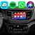 Kit Multimídia Carplay Android Auto 9” Tucson 2017-2024 GPS TV Online Google Assistente Siri Câmera de Ré - Imagem 9
