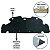 Forro Capo Chevrolet Meriva 2003-2012 Manta Autocolante Isolante + Presilhas - Imagem 2