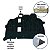Forro Capo Honda Civic 1997-2000 Manta Autocolante Isolante + Presilhas - Imagem 2