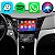 Kit Central Multimídia 2/32GB Android 9" Polegadas Sonata 2011-2014 CarPlay + Câmera - Imagem 2