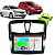 Kit Central Multimídia Android Carplay 9" Sandero Logan 2015-2024 GPS WiFI + Câmera - Imagem 1