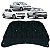 Forro Capo Volkswagen Gol G6 2013-2018 Manta Autocolante Isolante termoacustico + Presilhas - Imagem 1