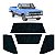 Forro Capo Chevrolet A10 C10 C14 C15 D10 1964-1992 Manta Autocolante Isolante Termoacustico - Imagem 1