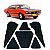 Forro Capô Ford Maverick 1973-1979 Manta Autocolante Isolante Termoacustico - Imagem 1