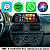 Kit Central Multimidia 1 Din Android Marea Brava 1995-2008 2/32GB GPS WiFi CarPlay + Câmera de Ré - Imagem 2