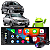 Kit Multimidia Android Carplay Vectra 1999-2011 1 Din Bluetooth GPS 2-32GB Carplay + Câmera de Ré - Imagem 1
