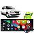 Kit Multimídia 1 Din 2-32GB Chevrolet Classic 2005-2016 Android Auto CarPlay Google Assistente + Câmera de Ré - Imagem 1