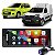 Kit Multimidia 1 Din Android Fiat Uno Fiorino 2011-2015 Bluetooth Waze CarPlay Android Auto + Câmera de Ré - Imagem 1