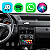 Kit Multimidia Android Carplay Fiat Uno 1994-2013 1 Din Bluetooth GPS 2-32GB Carplay + Câmera de Ré - Imagem 2