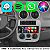 Kit Central Multimidia 1 Din Android Gol G4 2005-2008 GPS Google Siri CarPlay + Câmera de Ré - Imagem 4