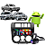 Kit Central Multimidia 1 Din Android Gol G4 2005-2008 GPS Google Siri CarPlay + Câmera de Ré - Imagem 1