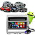Kit Multimídia 1 Din 2-32GB Palio Celebration 2004-2014 Android Auto CarPlay Google Assistente + Câmera de Ré - Imagem 3
