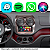 Kit Multimidia Android Carplay Gran Siena Palio 2012 A 2018  1 Din GPS 2-32GB Carplay + Câmera de Ré - Imagem 6