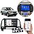 Kit Central Multimídia MP5 Santa Fé 2006-2012 9 Pol Android-Auto Carplay - Imagem 1