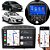 Kit Central Multimídia MP5 9 Polegadas Peugeot 408 308 2012 a 2019 CarPlay + Câmera e Moldura - Imagem 1