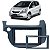 Moldura Painel 7 e 9 Polegadas Honda Fit 2009 a 2014 DVD MP5 - Imagem 1