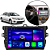 Kit Central Multimídia Android Octa-Core 4-64GB Corolla 2009 a 2014 + Câmera de Ré GPS - Imagem 1