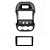 Moldura Painel 7 Polegadas Ford Ranger 12 13 14 15 16 para Multimídia - Imagem 7