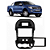 Moldura Painel 7 Polegadas Ford Ranger 12 13 14 15 16 para Multimídia - Imagem 2