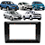 Moldura Painel 10 Polegadas Passat Amarok Voyage Saveiro 2017-2021 para Multimidia - Imagem 1