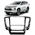 Moldura Painel 9 Polegadas Pajero Sport 2018-2022 Dvd Mp5 - Imagem 1