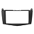 Moldura Painel 2 Din Mercedes C180 K C200 K 2007-2010 2 Din para Multimídia - Imagem 3