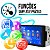 Kit Central Multimídia Android Auto CarPlay MP5 Captur 2017 a 2022 + Câmera de Ré - Imagem 3