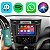 KIT MULTIMÍDIA FRONTIER 17/22 9 POL PRETO NISSAN CARPLAY AND - Imagem 7