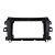 MOLDURA PAINEL FRONTIER 17/25 9 POL PRETO NISSAN - Imagem 7