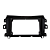 MOLDURA PAINEL FRONTIER 17/25 9 POL PRETO NISSAN - Imagem 6