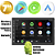 KIT MULTIMIDIA ANDROID GOLF 99/13  PRETO CH VOLKSWAGEN CARPL - Imagem 2