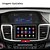 KIT MULTIMIDIA ANDROID 7" ACCORD 13/17 2 DIN PRETO PRATA - Imagem 2