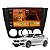 Kit Multimídia Android 2+64GB 9p Bmw Serie 1 2008 a 2012 Carplay + Maps - Imagem 1