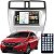 Kit Multimidia 2 Din Mp5 Dvd Botão 7p City 09-14 Carplay - Imagem 1