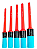 Kit 5 Pincéis Para Detalhamento Externo Sgt - Sigma Tools - Imagem 1
