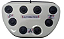 CAPA DO PEDAL 8 FUROS DA MESA COM BORRACHA DO PEDAL - Imagem 1