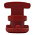 Embolo Segurança de Nylon Vermelho Cristófoli - Imagem 1