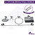 Kit Para Banheiro Acessórios de Metal Aço Inox 5 Peças COMPLETO - Imagem 1