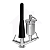 Torneira Cozinha Flexível Filtro Bancada Luxo Preto Jato Duplo Cone C-66 COD-1001-8 - Imagem 5