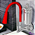 Torneira Cozinha Com filtro Parede Tubo Cone Colorido Vermelho Flexível Gourmet COD-1160-7 - Imagem 6