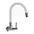 Torneira Flexível Slim Branca Parede 1/4v Cod 1140-8 - Imagem 5