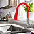 Torneira Para Cozinha De Bancada Mesa Pia Flexível Área Gourmet Vermelha 1/4 De Volta - Imagem 6