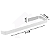 Kit Acessórios para banheiro 5 peças Quadrado Inox e alumínio cod 03 - Imagem 5