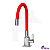 Torneira De Cozinha Slim Flexível Quadra Bancada Vermelha 1/4v - Imagem 7
