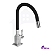 Torneira De Cozinha Slim Flexível Quadra Bancada Preto 1/4v - Imagem 7