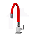 Torneira cozinha Quadra Luxo Vermelho Bancada Cano de Silicone Flexível COD-1130-8 - Imagem 1