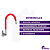 Torneira De Cozinha Slim Flexível Parede Vermelha 1/4 De Volta - Imagem 11