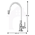 Torneira Flexível Gourmet Bancada Branca Luxo 1/4v cod 1129-8 - Imagem 3
