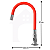 Torneira Flexível Gourmet Bancada Vermelho Luxo 1/4v COD-1129-8 - Imagem 3