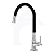 Torneira Flexível Gourmet Bancada Preta Luxo 1/4v COD-1129-8 - Imagem 1